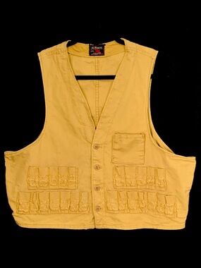 JC Higgins Vintage 100% Cotton Utility Vest